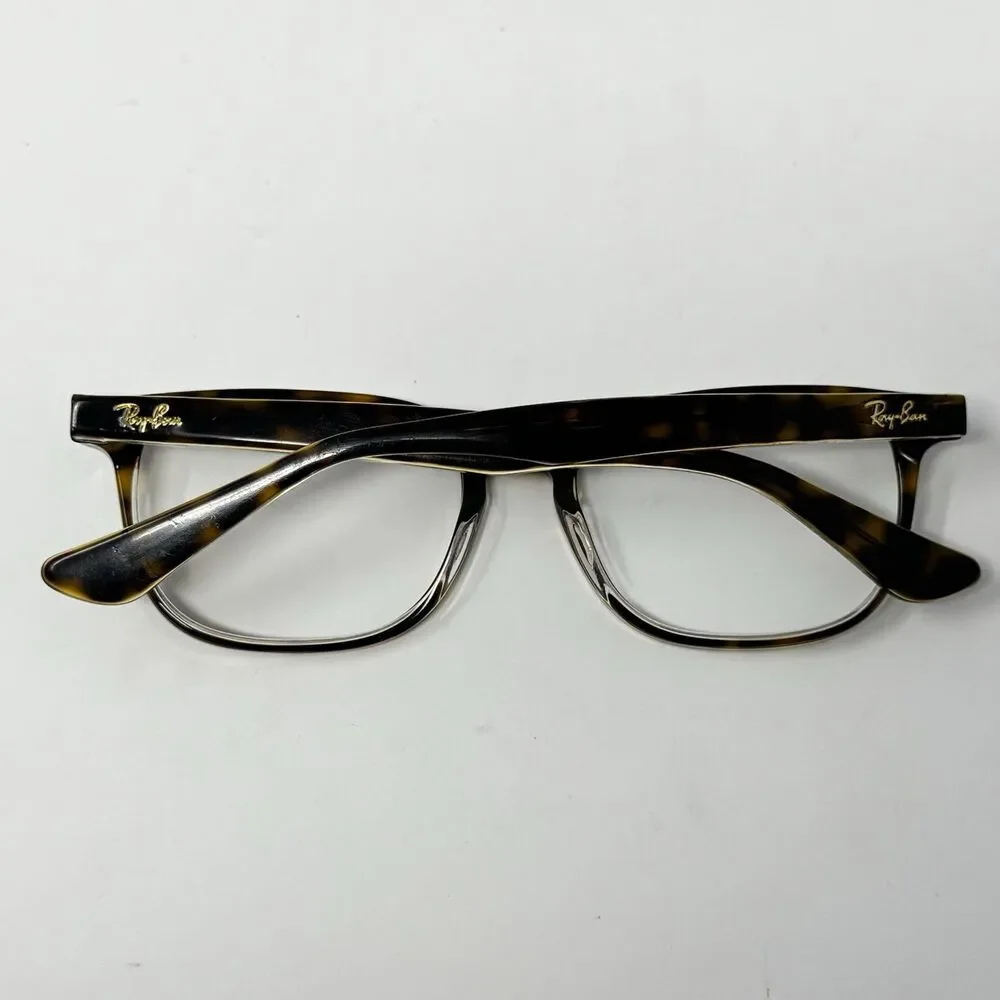 Ray-Ban RB1592 3805 Havana Transparent Kids Eyeglass Frames 48-16-130